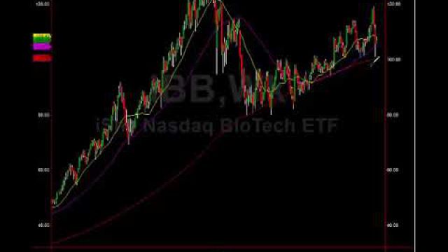 Using Time Frame Analysis To Profit On The Next Big $IBB Biotech Move