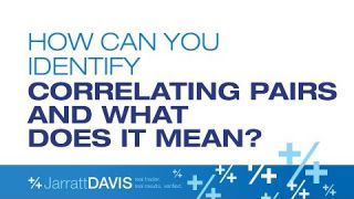 How can you identify correlating pairs and what does it mean?