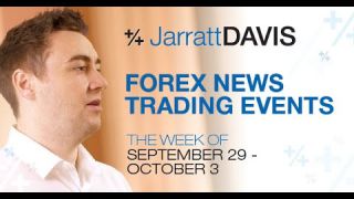 Forex News Trading Events For The Week of September 29th - October 3rd.